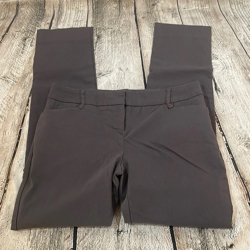 Van Heusen gray stretch pants 2 - Picture 3 of 4